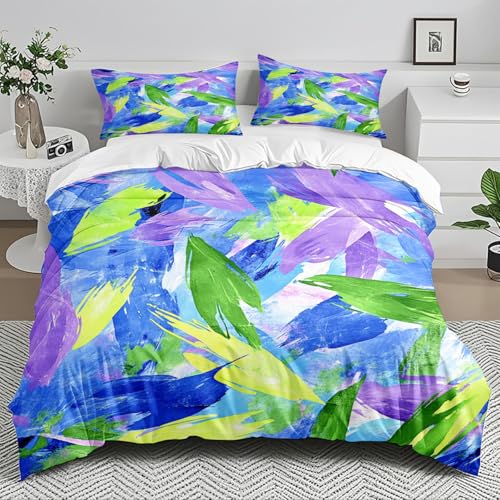 Bettdecke Lila Graffiti Blau Bettwäsche 220x240 Mikrofaser Weiches Bettdecken Atmungsaktive Bettbezug mit Reißverschluss Duvet Waschbar Steppdecke Bett Decke+2 Kissenbezug 80x80 Bettdecke Lila Graffiti Blau Bettwäsche 220x240 Mikrofaser Weiches Bettdecken Atmungsaktive Bettbezug mit Reißverschluss Duvet Waschbar Steppdecke Bett Decke+2 Kissenbezug 80x80 von HJOSWVNS