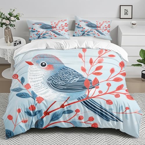 Bettdecke Rote Blatttiere Bettwäsche 220x240 Mikrofaser Weiches Bettdecken Atmungsaktive Bettbezug mit Reißverschluss Duvet Waschbar Steppdecke Bett Decke+2 Kissenbezug 80x80 Bettdecke Rote Blatttiere Bettwäsche 220x240 Mikrofaser Weiches Bettdecken Atmungsaktive Bettbezug mit Reißverschluss Duvet Waschbar Steppdecke Bett Decke+2 Kissenbezug 80x80 von HJOSWVNS