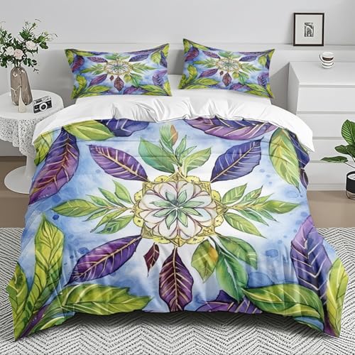 Bettdecke Zitronengrün Lila Bettwäsche 220x240 Mikrofaser Weiches Bettdecken Atmungsaktive Bettbezug mit Reißverschluss Duvet Waschbar Steppdecke Bett Decke+2 Kissenbezug 80x80 Bettdecke Zitronengrün Lila Bettwäsche 220x240 Mikrofaser Weiches Bettdecken Atmungsaktive Bettbezug mit Reißverschluss Duvet Waschbar Steppdecke Bett Decke+2 Kissenbezug 80x80 von HJOSWVNS