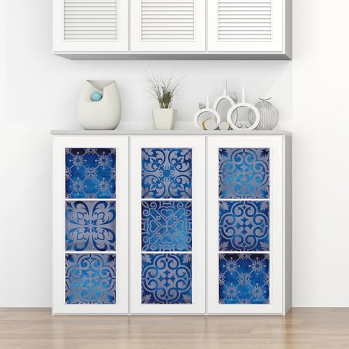 Fliesenaufkleber Blaue Graue Mandala Selbstklebende Fliesen Küche PVC Fliesensticker Selbstklebend Klebefliesen Fliesenaufkleber Boden Klebefliesen Küche Peel and Stick Tile Sticker 20x20cm/10 Pcs Fliesenaufkleber Blaue Graue Mandala Selbstklebende Fliesen Küche PVC Fliesensticker Selbstklebend Klebefliesen Fliesenaufkleber Boden Klebefliesen Küche Peel and Stick Tile Sticker 20x20cm/10 Pcs von HJOSWVNS