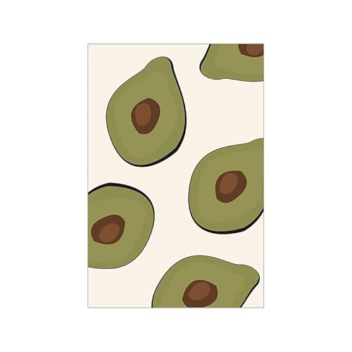 HJOSWVNS Gemälde Braun Avocado Grün Foto auf Leinwand Bilder Badezimmer Flur BildLeinwand Deko Bilder, Poster, Kunstdrucke &Skulpturen Wandbilder Wohnzimmer Küchenbilder Kein Rahmen 20x30cm/1 Pcs von HJOSWVNS