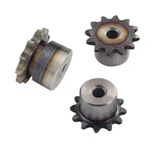 04C Kettenrad Kettenräder for Rollenkette 9 10 11 12 13 14 15 16 17 18 19 20 21 22 23 24 Zahn 45 Stahlgetriebe(23 Teeth) von HJQFVASQ