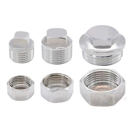 1/5/10 Stück 1/8 Zoll 1/4 Zoll 3/8 Zoll 1/2 Zoll 3/4 Zoll 2,5 cm Außengewinde Senkflansch Sechskant Vierkant Endstopfen Kappe 304 Edelstahl-Rohrverschraubung (männliche Blockierung, 1 Stück_3L4 BSP) 1/5/10 Stück 1/8 Zoll 1/4 Zoll 3/8 Zoll 1/2 Zoll 3/4 Zoll 2,5 cm Außengewinde Senkflansch Sechskant Vierkant Endstopfen Kappe 304 Edelstahl-Rohrverschraubung (männliche Blockierung, 1 Stück_3L4 BSP) von HJQFVASQ
