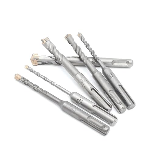 1-6 Stück Beton Plus Bohrer Kreuzspitzen Wand Ziegel Block Elektrohammer Mauerwerk(6pc) von HJQFVASQ