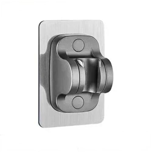 1 STÜCKE 360 ° Verstellbarer Saugnapf Duschkopfhalter Kopf Badezimmer Wandhalterung 12 * 8 cm(Grey-1pcs) von HJQFVASQ