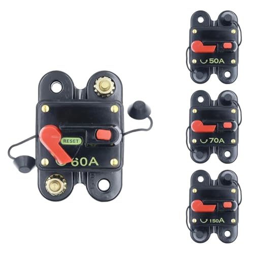 1 STÜCKE 50A 60A 80A 100A 125A 150A 200A Optionale Auto-Audio-Inline-Leistungsschalter-Sicherung for 12 V-Schutz SKCB-01-100A(100A) von HJQFVASQ