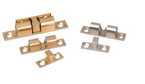 1 x Kugelriegel für Möbeltüren (Messing, 40 mm) von HJQFVASQ