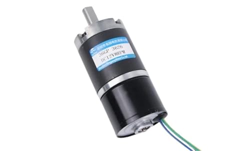 100 kg 36 mm 3626 bürstenloser DC-Reduktions-Planetengetriebemotor 12 V 24 V 30.000 Stunden großer Drehmoment-Drehzahlregelmotor(Shaft diameter 6mm,12V 28 RPM_MOTOR AND BRACKET) von HJQFVASQ