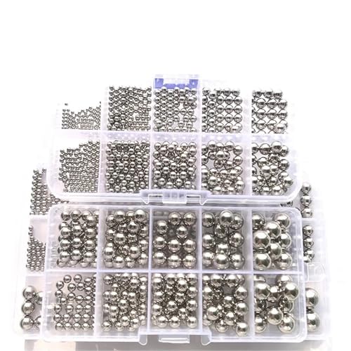 150/400/520PCS Präzision Lager 304 Edelstahl Solide Ball Stahl Ball(150PCS) von HJQFVASQ