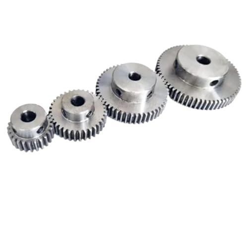 1M 14 Zähne Stirnrad Innenloch 6/6,35/8 mm konvexen Zahnrad Zahnstange Getriebe(6.35mm) von HJQFVASQ