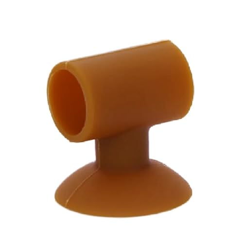 1PCS Saugnapf Typ Tür Stop Griff Crash Pad Schutz Matte Heimwerker(Coffee) von HJQFVASQ
