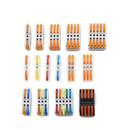 1Pcs Universal Gebäude Draht Stecker Schnelle Hause Kompakte Post Verdrahtung Stecker Push-in Verdrahtung Terminal Block(SPL-214-H) von HJQFVASQ