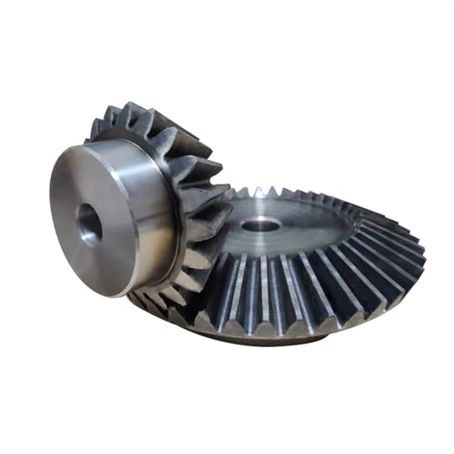 2 Stück 1:2 Kegelradgetriebe 1,5 Modul 15 Zähne + 30 Zähne Innenloch 10 mm 90 Grad Antrieb Kommutierung Stahlzahnräder Stahlzahnräder Schraube M5 von HJQFVASQ