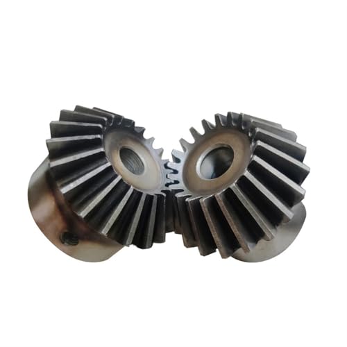 2 stücke Kegelrad 3M 20 Zähne Innere Loch 15/16/17/18/19/20/22/24/25/28mm Getriebe 90 Grad Kämmen Winkel Stahl Zahnräder Schraube Loch M5(15mm keyway 5mm) von HJQFVASQ