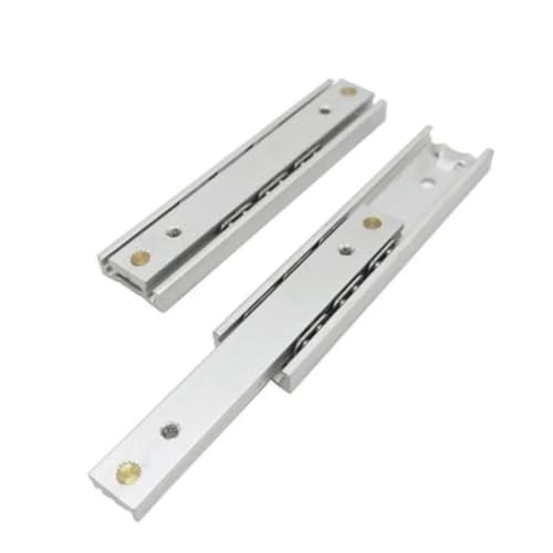 2 x ultrakurze 70 mm auf beiden Seiten, ausziehbare kleine Schubladenschiene, bidirektional, 2 ausziehbare Führungsschienen (L70 mm) von HJQFVASQ