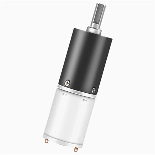 24MM 24GP-370 Planetenmotor 12V 24V 17-2125RPM DC-Getriebemotor Hohes Drehmoment Kohlebürstenmotor Geschwindigkeit einstellbar(6mm shaft,17RPM_12V) von HJQFVASQ