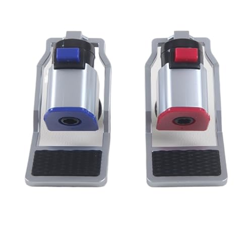 2pcs rot blau universell Größe Pushtyp Wasserspender Schalter Wasserhahn Heiße/Kaltschlüssel mit Kinderschloss -Tap -Ersatzteil von HJQFVASQ