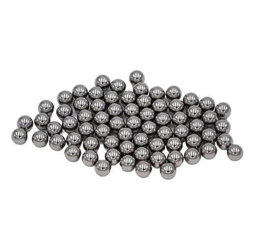 304 Edelstahlkugel 6,35 mm (1/4 Zoll) 6,5 mm 7 mm 7,144 mm (9/32 Zoll) Massivlagerkugeln Klasse(200pcs,6.5mm) von HJQFVASQ