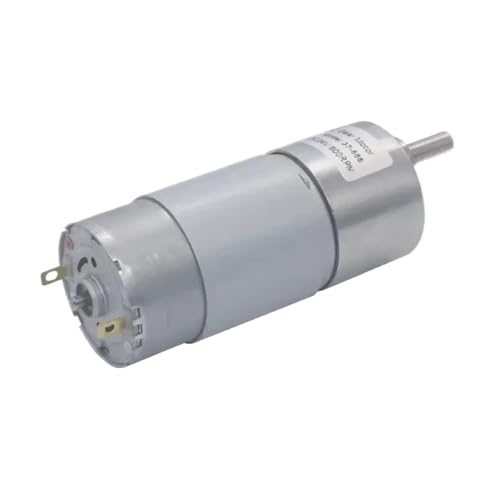 37MM JGB37-555 Hohes Drehmoment Niedrige Geschwindigkeit 12V 24V Elektrischer Gleichstromgetriebemotor Mikro-Gleichstromgetriebe-Untersetzungsmotor Getriebemotor(19RPM_24V) von HJQFVASQ