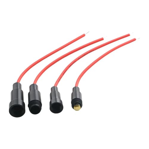 5 STÜCKE 5 * 20mm 6 * 30mm Glassicherungshalter Schraubentyp 5X20 MM Glassicherung Rohr Sicherungsgehäuse(1.5A,5X20MM_22AWG) von HJQFVASQ