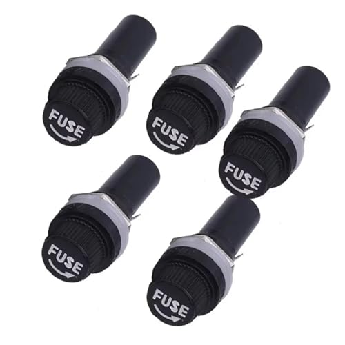 5 STÜCKE sicherung schwarz versicherungsrohr sitz 5 * 20 6X30 hochtemperaturbeständige elektrische holz elektrische versicherung(5PCS,5X20mm) von HJQFVASQ