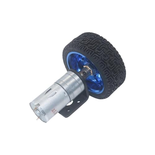 6 V JGA25-370 DC-Getriebemotoren Roboterteile 65 mm Radsatz 12 U/min bis 1360 U/min Getriebemotoren(620 RPM_6V) von HJQFVASQ