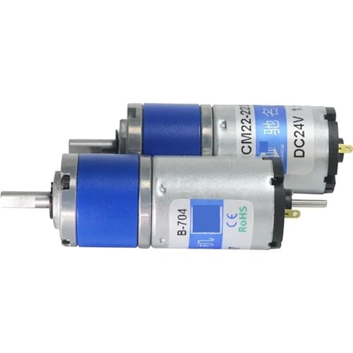 CM22-2230 22MM 12V 24V DC Getriebemotor Planetengetriebe Bürstenmotor Elektronisches Parksystem(380RPM_24V SINGLE SHAFT) von HJQFVASQ