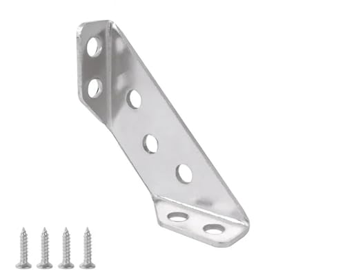 Edelstahl-Klammern, Verbindungsstück, Möbelstützrahmen, Befestigungen mit Schrauben (6 Sets) von HJQFVASQ