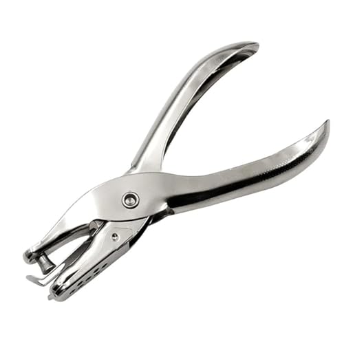 Einzellocher aus Metall, 3 mm/6 mm Porendurchmesser, Lochzange, Handpapier, Scrapbooking, Stanzer, 1 Stück(6mm) von HJQFVASQ