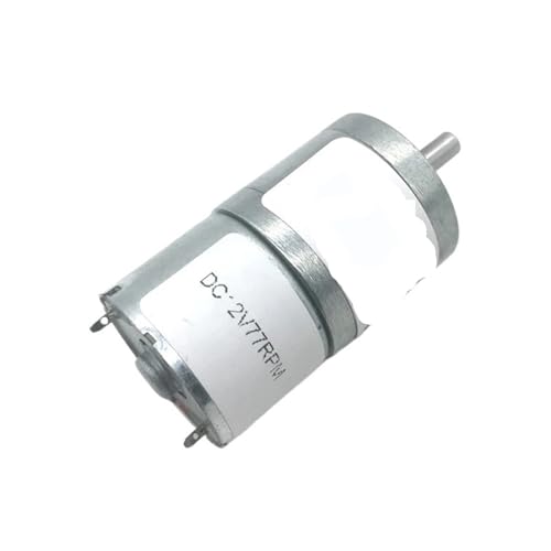 JGA25-310 Motor 3-12 V Getriebemotor 7-1818 U/min Gleichstrommotor Geräuscharmer Getriebedrucker Motor mit hohem Drehmoment und niedriger Geschwindigkeit(Package B,12V 830rpm) von HJQFVASQ