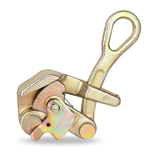 Kabelgriff, Stahlseil-Backenabzieher, 1T, verschleißfester Kabelspanner for Baudrahtseile, 18 x 10 x 4 cm, 1 Stück von HJQFVASQ