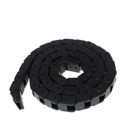 Kabelschlepp 7x7 10x10 7x15 10x15 15x20 10x20mm L1000mm Kettendrahtträger mit Endverbindern(10x20 mm) von HJQFVASQ
