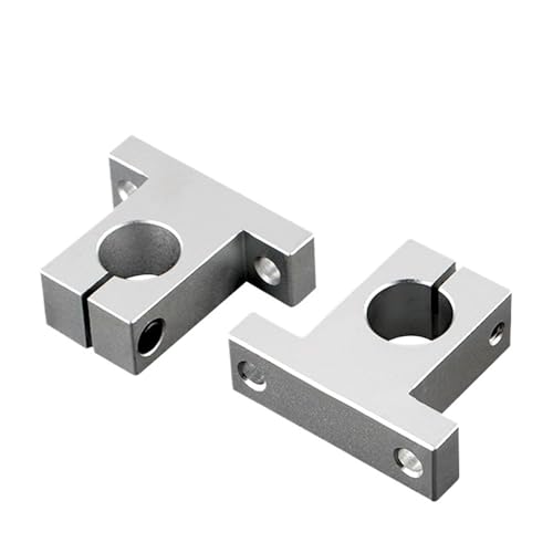 Lineare optische Achse, vertikale Unterstützung, Aluminiumlegierung, Lagerrahmen, polierter Stangenhalter SK/8 mm - SK/60 mm, 1 Stück(SK 40mm) von HJQFVASQ