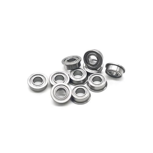 MF105ZZ 5 * 10 * 4mm Miniatur Flansch Kugellager 10 PCS von HJQFVASQ
