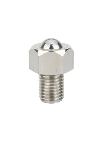 MJ312/MJ313 Edelstahlkugel Edelstahl Sechskantkopf Förderkugel Rollen Bolzen(MJ312,1PCS_M16) von HJQFVASQ