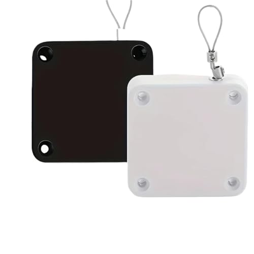 Magnetischer Türschnäpper ohne Bohren, robust, automatisches Rücklaufsystem für Schiebetüren, 1 Stück (Weiß, 1000 g) von HJQFVASQ