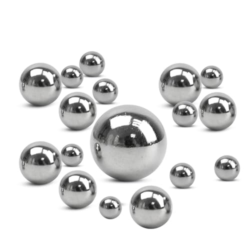 Stahlkugeldurchmesser 3 mm, 4 mm, 5 mm, 6 mm, 7 mm, 8 mm, 9 mm, 10 mm, 11 mm, 12 mm, 5/100 Stück(30Pcs,10mm) von HJQFVASQ