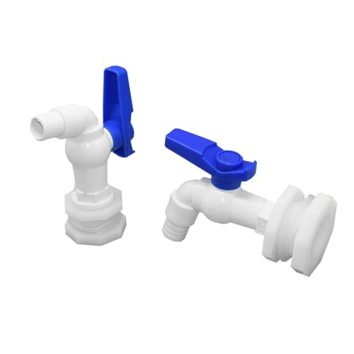 Tankhahn-Adapterventil S60X6 Grobgewinde Garten Schnellanschluss Wasserhahn 1/2 3/4 (4085F) von HJQFVASQ