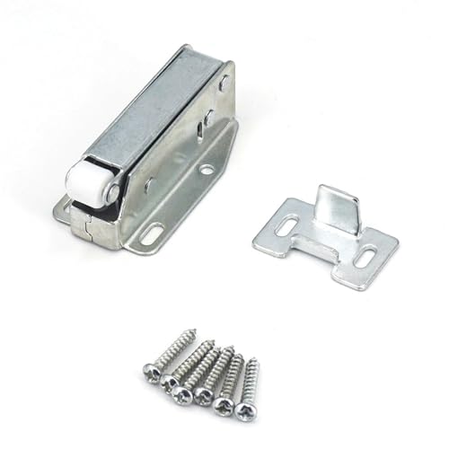 Touch Latch Push To Open Auto Spring Türschnapper for Möbel Schrank Schrank 10/5/2 Sets(5 Sets Door Catches) von HJQFVASQ