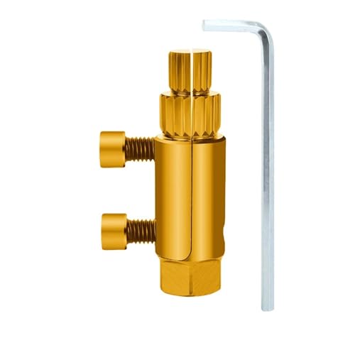 Universal Wasserhahn Winkel Ventile Schaden Schraube Extractor Entfernung Werkzeug Wasser-Rohr Ventil Reparatur for 4/6 Punkte(Gold) von HJQFVASQ
