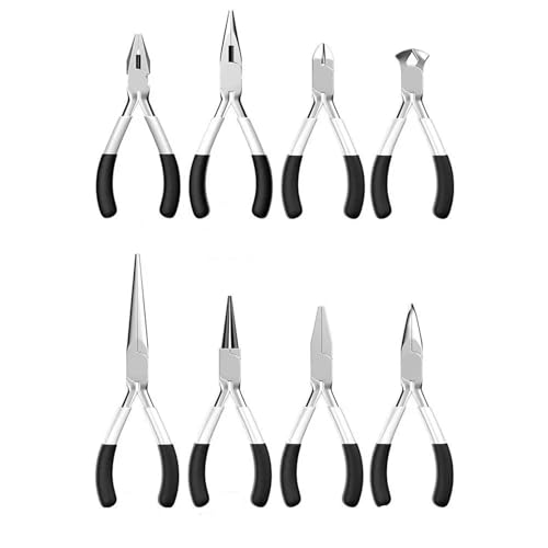 Zange zur Schmuckherstellung, kleine Drahtschneidezange, Mehrzweck-Spitzzange, 1 Stück(Type G) von HJQFVASQ