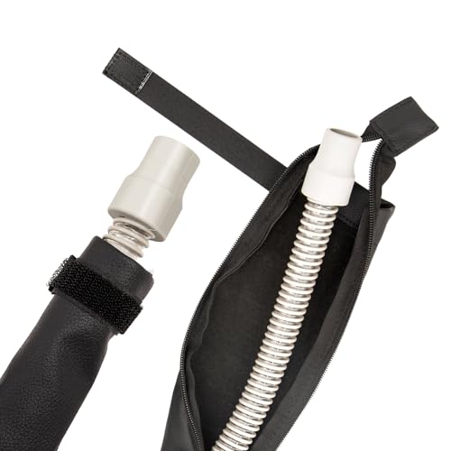 CPAP-Schlauchabdeckung,Weicher Vliesschlauch Isolator mit Reißverschluss, Passend für die meisten CPAP Schlauch,Anti-Kondensations-Ventilatorrohr-Isolierhülle, Heizmanschette von HJSSAA