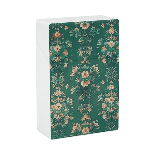 Zigarettenetui Smaragd Zigarettenetuis Halter 20 Kapazität Snap-In Spring Design Einhand Flip-Top Kunststoff Reise Zigaretten Box für Männer Frauen Geschenk Zigarettenetui Smaragd Zigarettenetuis Halter 20 Kapazität Snap-In Spring Design Einhand Flip-Top Kunststoff Reise Zigaretten Box für Männer Frauen Geschenk von HJUQNGF