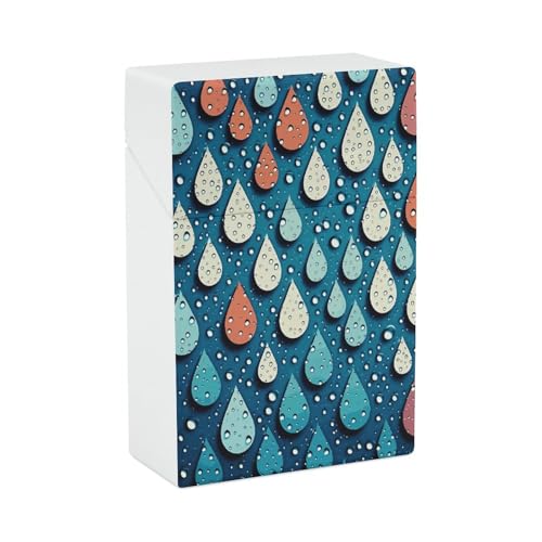 Zigarettenetui Wassertropfen Punkte Zigarettenetuis Halter 20 Kapazität Snap-In Spring Design Einhand Flip-Top Kunststoff Reise Zigaretten Box für Männer Frauen Geschenk Zigarettenetui Wassertropfen Punkte Zigarettenetuis Halter 20 Kapazität Snap-In Spring Design Einhand Flip-Top Kunststoff Reise Zigaretten Box für Männer Frauen Geschenk von HJUQNGF