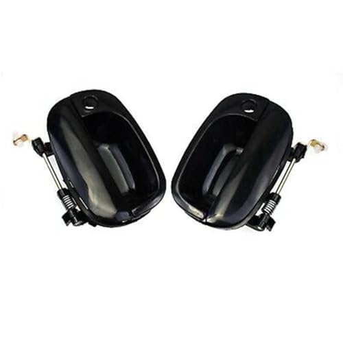 2 PCS Autoaußenseitentürgriff Ist Passend In Schwarz Für Hyundai Für Starex H1 1998 1999 2000 2002 2004 2005 2007 Türgriffe von HJWPD