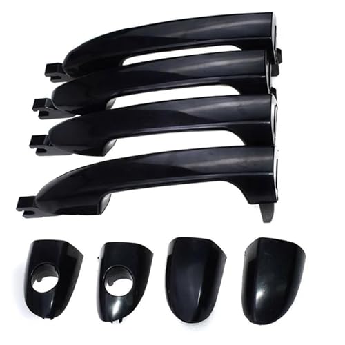 8 Pcs Auto Vorne Hinten Links Rechts Außen Türgriff Für Kia Für Spectra5 Für Cerato 2004-2009 82650-2F000 83650-2F000 Türgriffe von HJWPD