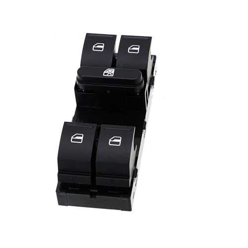 Glas Control Heber Fenster Master Control Schalter Für Skoda Für Fabia Für Roomster Für Superb B65ND959857 1K4959857B(No chrome) von HJWPD