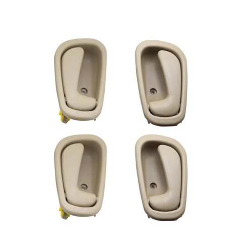 HJWPD 4 STÜCKE BEIGE Innentürgriff Für TOYOTA Für Corolla 1998 1999 2000 2001 2002 69210-02040 30 1228 69220-02040 Auto Türgriffe von HJWPD