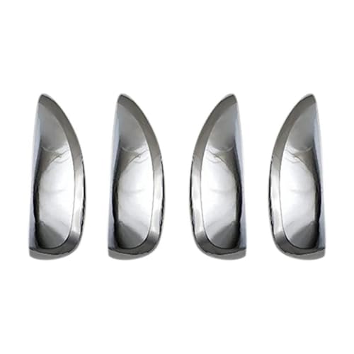 HJWPD Auto-Trimm-überzogene Türgriffabdeckung Für Renault Für Logan II 2012 2013 2014 2015 2016 Für Symbol III Türgriffe von HJWPD