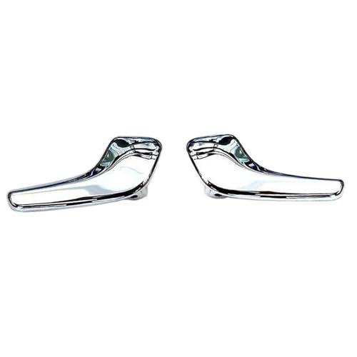 HJWPD Autoseite Innentürgriff Griffe Chrom Für Vauxhall Für Corsa MK3 2006-2013 D 2006-2016 Kasten Fließheck 13297814 Türgriffe(Lfet and reght) von HJWPD